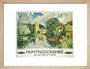 Hemingford Grey, Huntingdonshire, BR poster, c 1950s. art print small natural Art Print - Science Museum Shop