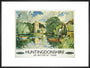 Hemingford Grey, Huntingdonshire, BR poster, c 1950s. art print extra large black Art Print - Science Museum Shop