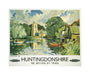 Hemingford Grey, Huntingdonshire, BR poster, c 1950s. unstretched canvas medium none Art Print - Science Museum Shop