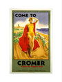 'Come to Cromer, Where the Poppies Grow', LMS/LNER poster, 1923-1947. art print small none Art Print - Science Museum Shop