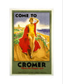 'Come to Cromer, Where the Poppies Grow', LMS/LNER poster, 1923-1947. art print extra large none Art Print - Science Museum Shop