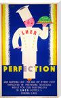 'Perfection', LNER poster, c 1930s. stretched canvas extra large none Art Print - Science Museum Shop