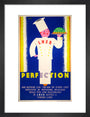 'Perfection', LNER poster, c 1930s. art print small black Art Print - Science Museum Shop