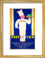 'Perfection', LNER poster, c 1930s. art print small gold Art Print - Science Museum Shop
