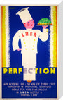 'Perfection', LNER poster, c 1930s. stretched canvas medium none Art Print - Science Museum Shop