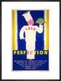 'Perfection', LNER poster, c 1930s. art print large black Art Print - Science Museum Shop