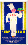 'Perfection', LNER poster, c 1930s. stretched canvas large none Art Print - Science Museum Shop