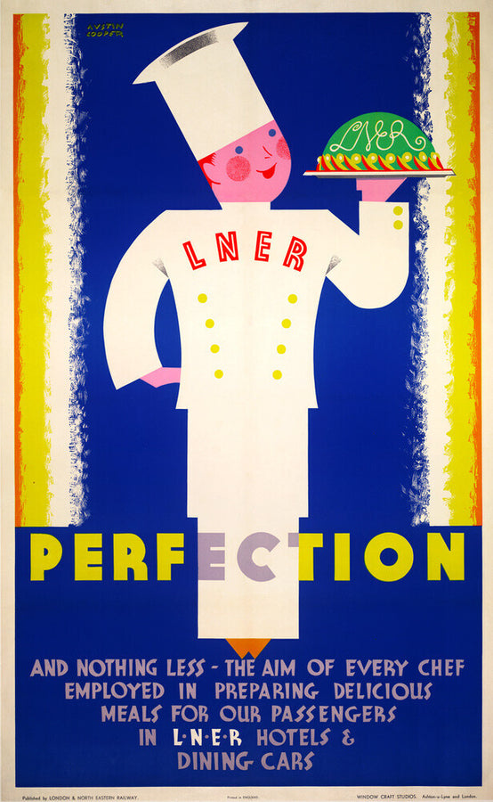 'Perfection', LNER poster, c 1930s. Art Print - Science Museum Shop