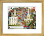 'Norwich', BR poster, c 1950s. art print extra small gold Art Print - Science Museum Shop