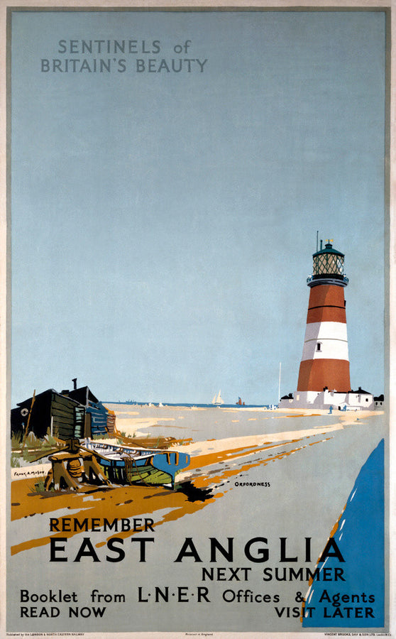 'Sentinels of Britain's Beauty', LNER poster, 1923-1947. Art Print - Science Museum Shop