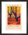 'Epping Forest', LNER poster, 1923-1947. art print extra small black Art Print - Science Museum Shop