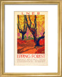 'Epping Forest', LNER poster, 1923-1947. art print extra small gold Art Print - Science Museum Shop