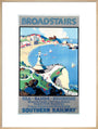 'Broadstairs; Sea, Sands, Sunshine', SR poster, 1929. art print extra large natural Art Print - Science Museum Shop
