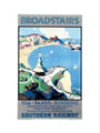 'Broadstairs; Sea, Sands, Sunshine', SR poster, 1929. art print small none Art Print - Science Museum Shop