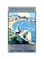 'Broadstairs; Sea, Sands, Sunshine', SR poster, 1929. art print large none Art Print - Science Museum Shop