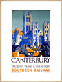 'Canterbury', SR poster, 1923-1947. art print extra large natural Art Print - Science Museum Shop