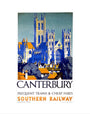 'Canterbury', SR poster, 1923-1947. art print extra small none Art Print - Science Museum Shop
