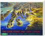 'The Clyde Coast and Loch Lomond', BR poster, 1955. stretched canvas large none Art Print - Science Museum Shop