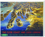 'The Clyde Coast and Loch Lomond', BR poster, 1955. stretched canvas extra large none Art Print - Science Museum Shop