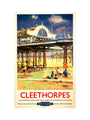 View of Cleethorpes Pier, including beach art print extra large none Art Print - Science Museum Shop