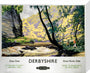 'Derbyshire - Chee Dale and Great Rocks Dale' BR (LMR) poster, c 1950s. stretched canvas medium none Art Print - Science Museum Shop