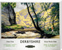 'Derbyshire - Chee Dale and Great Rocks Dale' BR (LMR) poster, c 1950s. stretched canvas extra large none Art Print - Science Museum Shop