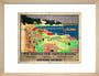 'The French Riviera', SR poster, 1928. art print small natural Art Print - Science Museum Shop