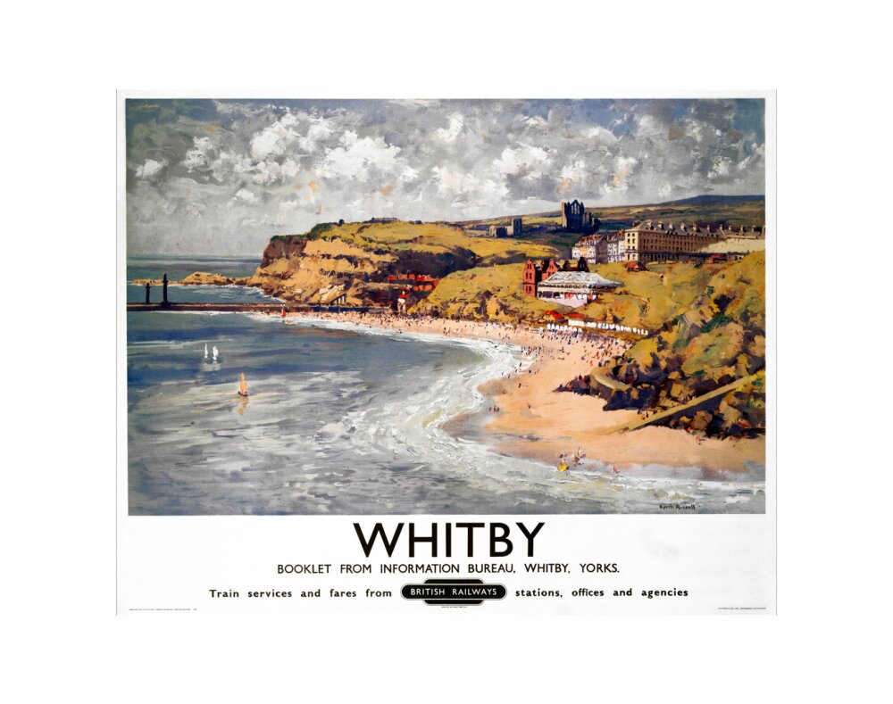 'Whitby', BR poster, 1948-1965. art print extra small none Art Print - Science Museum Shop