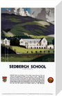 'Sedburgh School, Yorkshire', LMS poster, 1923-1947. stretched canvas small none Art Print - Science Museum Shop