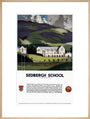 'Sedburgh School, Yorkshire', LMS poster, 1923-1947. art print extra large natural Art Print - Science Museum Shop