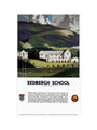 'Sedburgh School, Yorkshire', LMS poster, 1923-1947. art print medium none Art Print - Science Museum Shop
