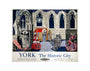 'York', BR poster, 1954. art print extra small none Art Print - Science Museum Shop