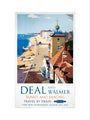 'Deal and Walmer', BR (SR) poster, 1952. art print small none Art Print - Science Museum Shop