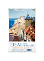 'Deal and Walmer', BR (SR) poster, 1952. unstretched canvas small none Art Print - Science Museum Shop