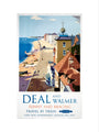 'Deal and Walmer', BR (SR) poster, 1952. art print medium none Art Print - Science Museum Shop