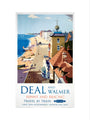 'Deal and Walmer', BR (SR) poster, 1952. art print large none Art Print - Science Museum Shop