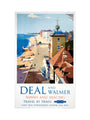 'Deal and Walmer', BR (SR) poster, 1952. art print extra large none Art Print - Science Museum Shop