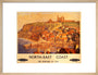 'North-East Coast', BR poster, c 1950s. art print medium natural Art Print - Science Museum Shop