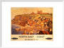 'North-East Coast', BR poster, c 1950s. art print large white Art Print - Science Museum Shop