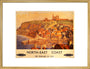 'North-East Coast', BR poster, c 1950s. art print large gold Art Print - Science Museum Shop