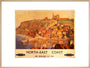 'North-East Coast', BR poster, c 1950s. art print extra large natural Art Print - Science Museum Shop