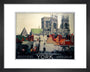 'York', LNER poster, 1923-1947. art print extra small black Art Print - Science Museum Shop