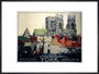 'York', LNER poster, 1923-1947. art print extra large black Art Print - Science Museum Shop
