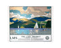 'The Lake District - Windermere from Bowness', LMS poster, 1923-1947. art print extra small none Art Print - Science Museum Shop