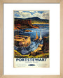 BR(LMR) poster. 'Portstewart - Northern Ireland art print extra small natural Art Print - Science Museum Shop