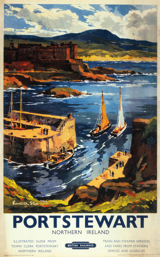 BR(LMR) poster. 'Portstewart - Northern Ireland Art Print - Science Museum Shop