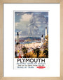 'Plymouth', BR poster, 1948-1965. art print extra small natural Art Print - Science Museum Shop