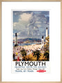 'Plymouth', BR poster, 1948-1965. art print large natural Art Print - Science Museum Shop