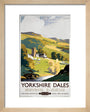 'Yorkshire Dales', BR (NER) poster, 1953. art print extra small natural Art Print - Science Museum Shop