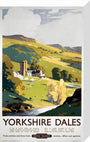 'Yorkshire Dales', BR (NER) poster, 1953. stretched canvas medium none Art Print - Science Museum Shop